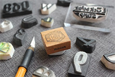 消しゴムハンコLUCK MARK さん