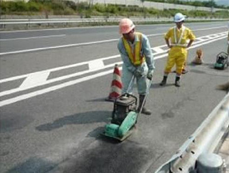 道路構造物緊急補修作業イメージ